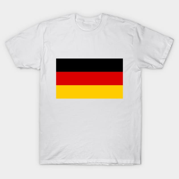 Germany flag T-Shirt by PedroVale